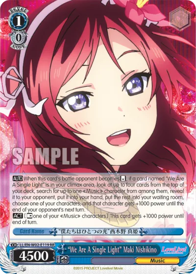 ""We Are A Single Light"" Maki Nishikino