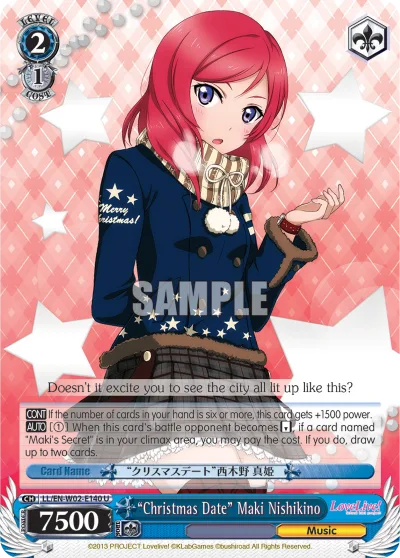 ""Christmas Date"" Maki Nishikino
