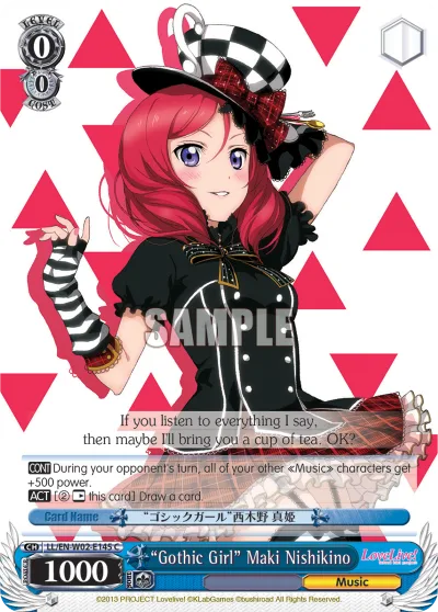 ""Gothic Girl"" Maki Nishikino