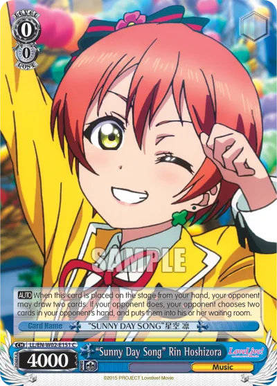 ""Sunny Day Song"" Rin Hoshizora