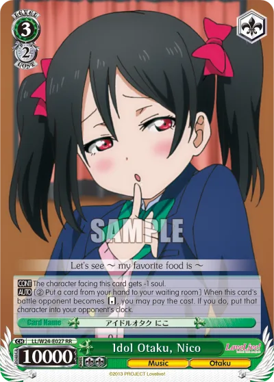 Idol Otaku, Nico