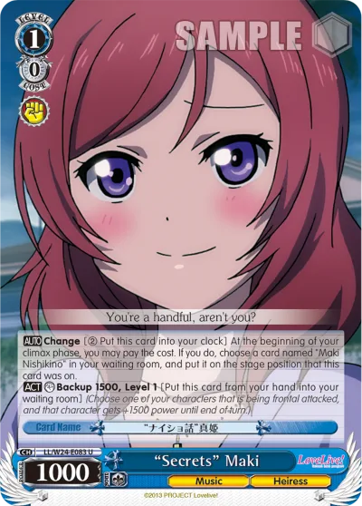 ""Secrets"" Maki