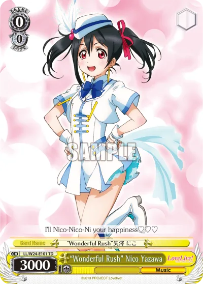 ""Wonderful Rush"" Nico Yazawa