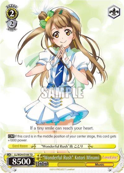 ""Wonderful Rush"" Kotori Minami