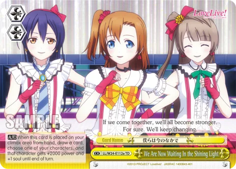 We Are Now Waiting In the Shining Light