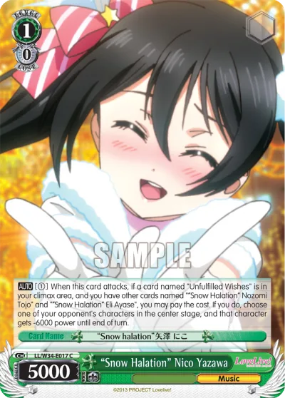 ""Snow Halation"" Nico Yazawa
