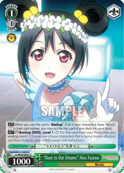 ""Door to Our Dreams"" Nico Yazawa