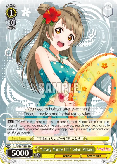 ""Lovely Marine Girl"" Kotori Minami