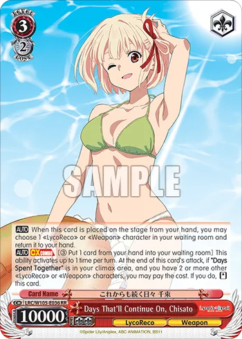 Days That'll Continue On, Chisato