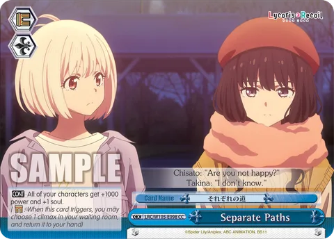 Separate Paths