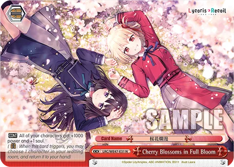 Cherry Blossoms in Full Bloom