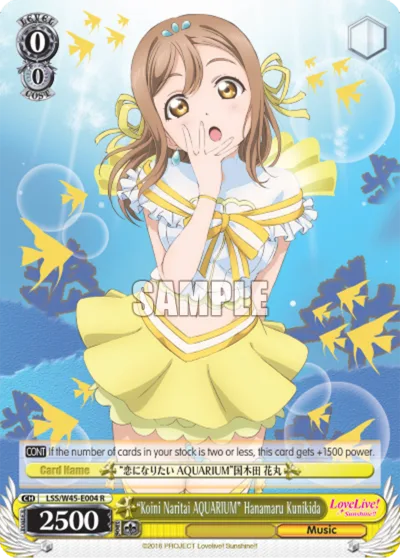 ""Koini Naritai AQUARIUM"" Hanamaru Kunikida