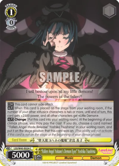 ""Fallen Angel Yohane's Demon Eyes"" Yoshiko Tsushima