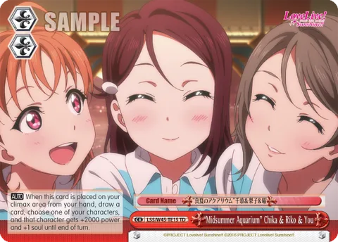 ""Midsummer Aquarium"" Chika & Riko & You