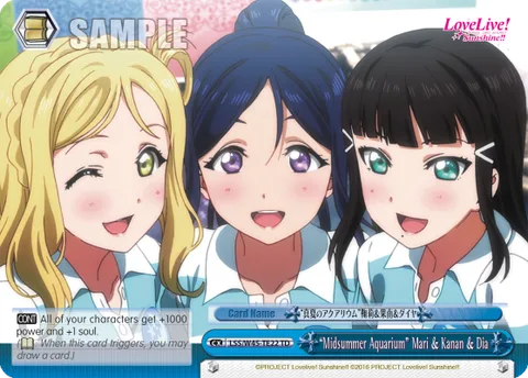 ""Midsummer Aquarium"" Mari & Kanan & Dia