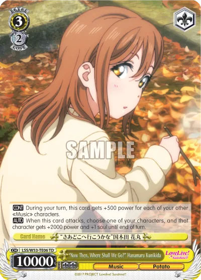 ""Now Then, Where Shall we Go?"" Hanamaru Kunikida