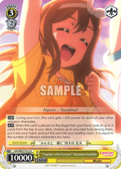 ""Together with Everyone"" Hanamaru Kunikida