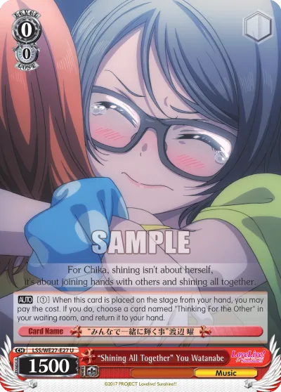 ""Shining All Together"" You Watanabe
