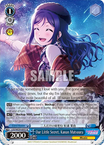 Our Little Secret, Kanan Matsuura