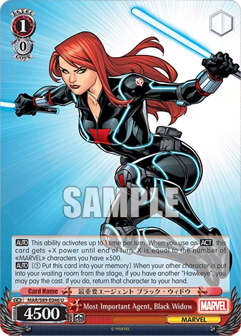 Most Important Agent, Black Widow