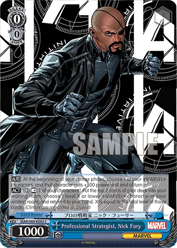 Professional Strategist, Nick Fury