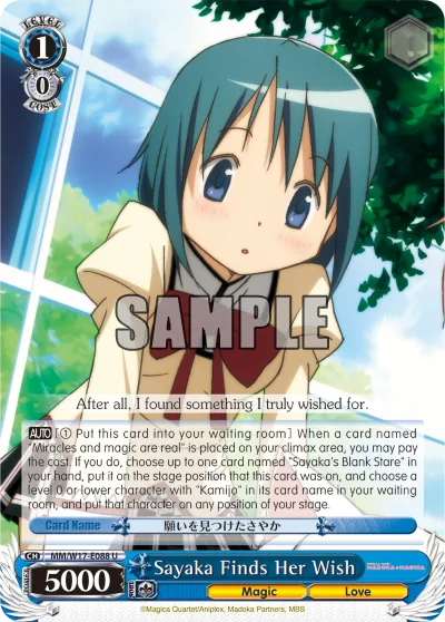 Sayaka Finds Her Wish