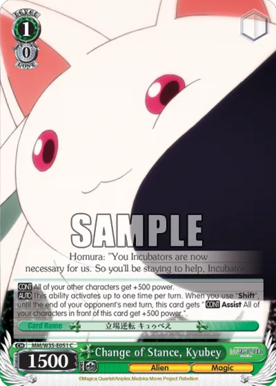 Change of Stance, Kyubey