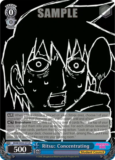 Ritsu: Concentrating