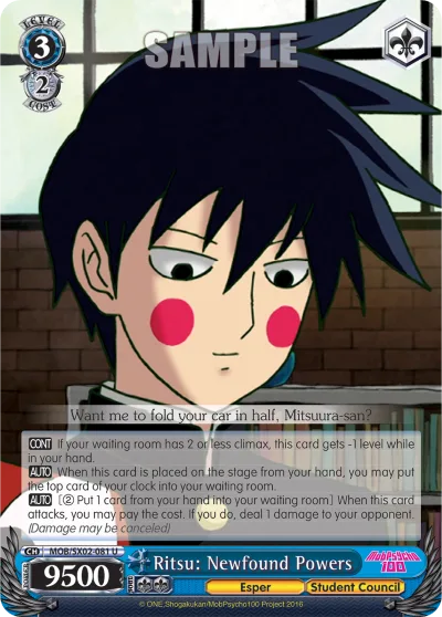 Ritsu: Newfound Powers