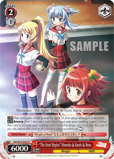 ""The Hunt Begins"" Momoko & Kaede & Rena