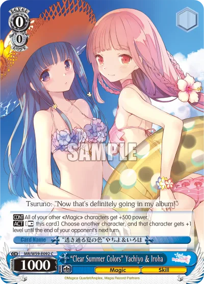 ""Clear Summer Colors"" Yachiyo & Iroha