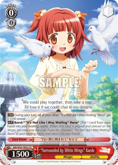 ""Surrounded by White Wings"" Kaede