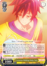 Existence-Robbing Game, Sora