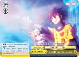Overthrowing A God