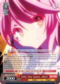 Only One Game, Jibril