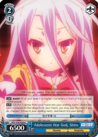 Adolescent War God, Shiro