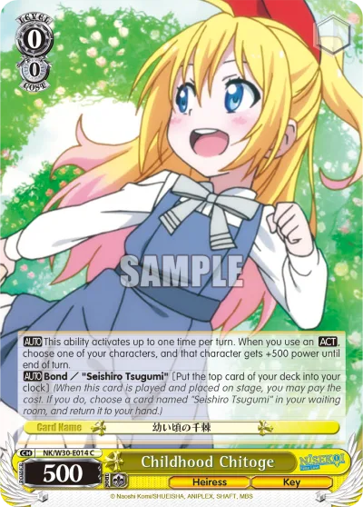 Childhood Chitoge