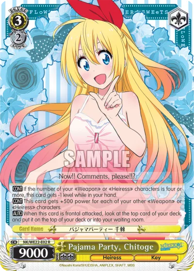 Pajama Party, Chitoge
