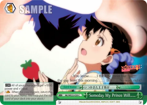 Someday My Prince Will……