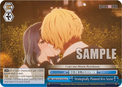 Strategically Planned Kiss Scene