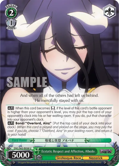 Ecstatic Respect and Affection, Albedo