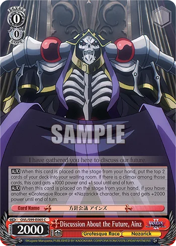 Discussion About the Future, Ainz