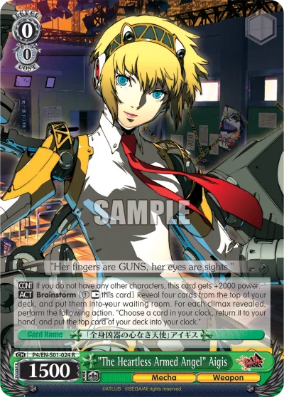 ""The Heartless Armed Angel"" Aigis