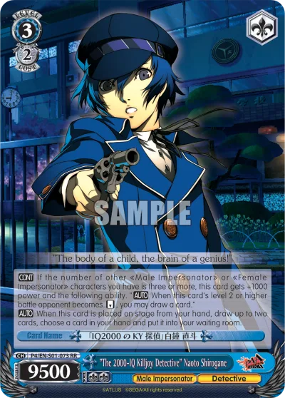 ""The 2000-IQ Killjoy Detective"" Naoto Shirogane