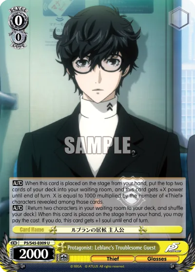 Protagonist: Leblanc's Troublesome Guest
