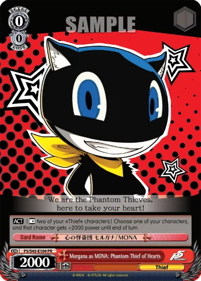 Morgana as MONA: Phantom Thief of Hearts