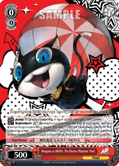 Morgana as MONA: The Elusive Phantom Thief