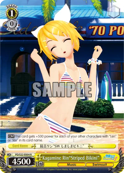 Kagamine Rin""Striped Bikini""