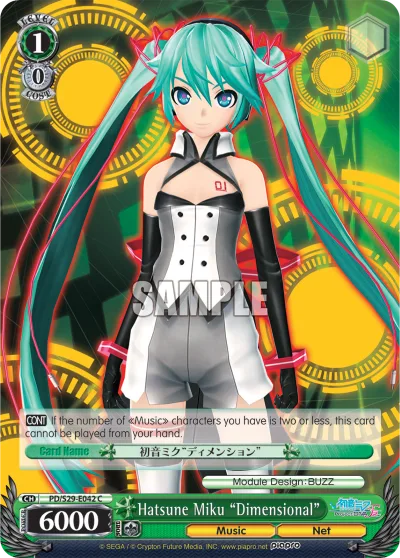 Hatsune Miku ""Dimensional""