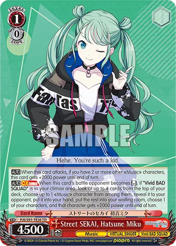 Street SEKAI, Hatsune Miku